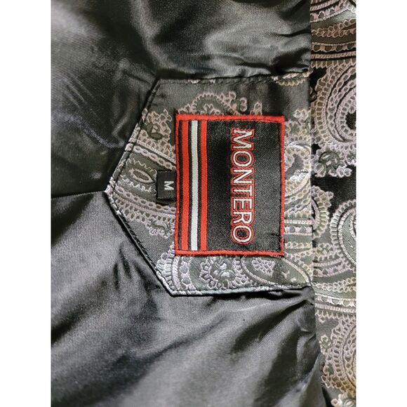 Montero Paisley Blazer Suit Jacket Sport Coat - Medium - Picture 8 of 10